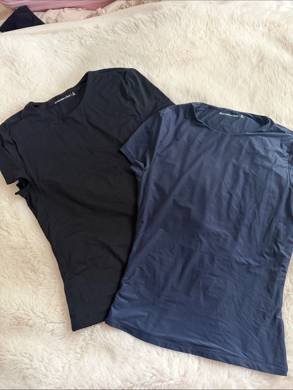 Abercrombie & Fitch Women's Short Sleeve Tees- Black & Navy
